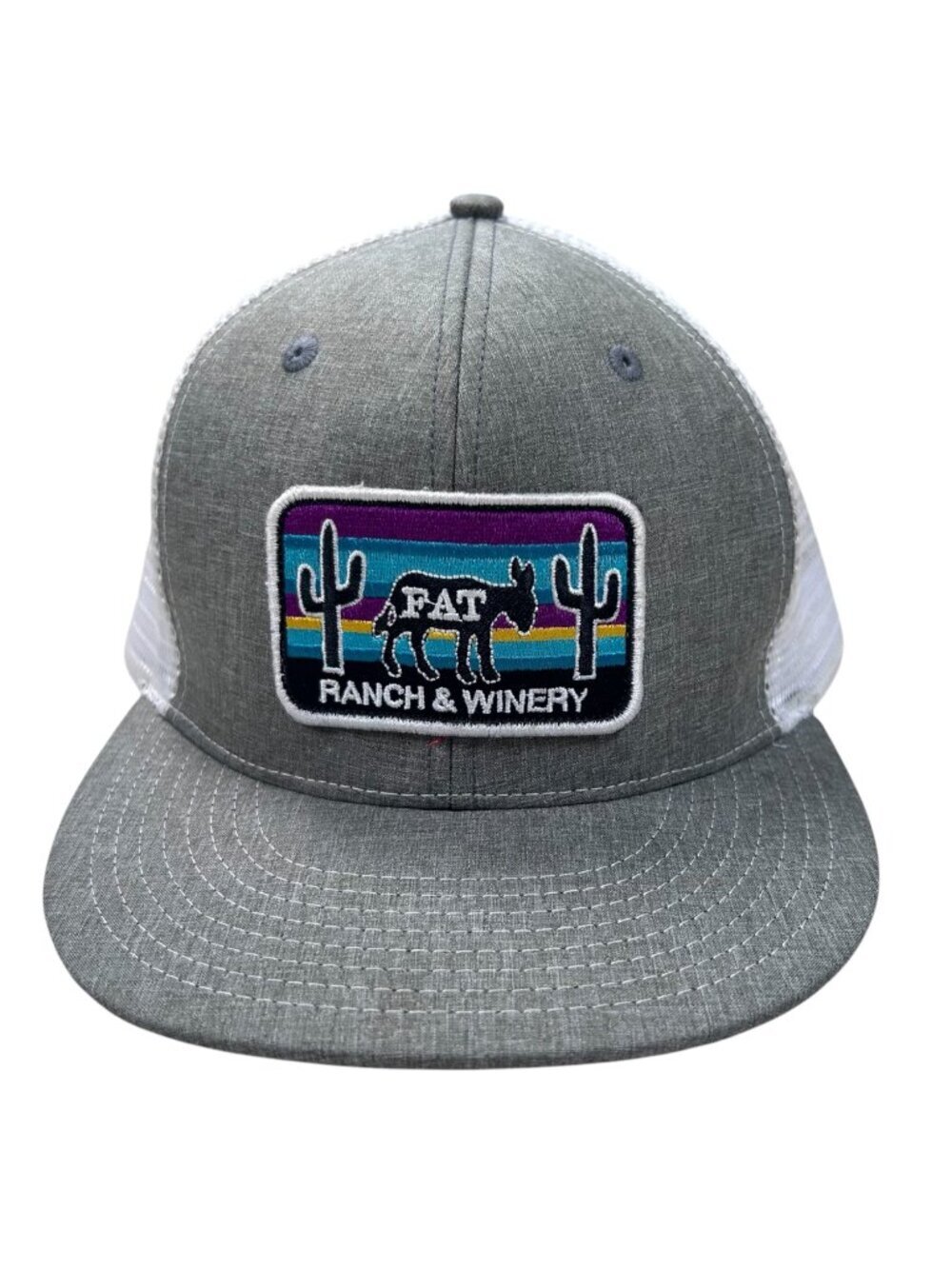 Fat A$$ Ranch & Winery Trucker Hat SnapBack Cap Texas Outdoors Casual